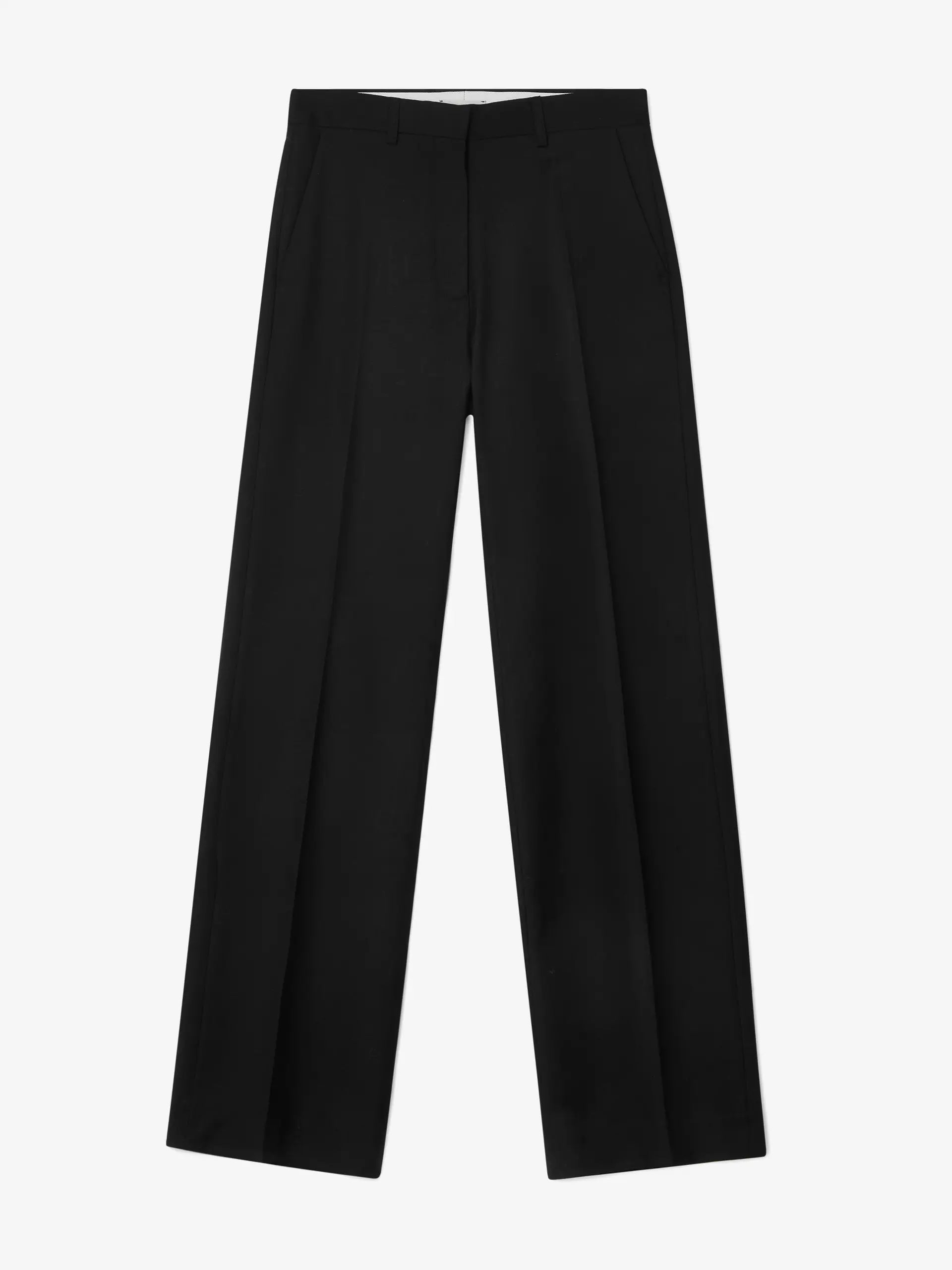 CLASSIC SUIT TROUSER: BLACK