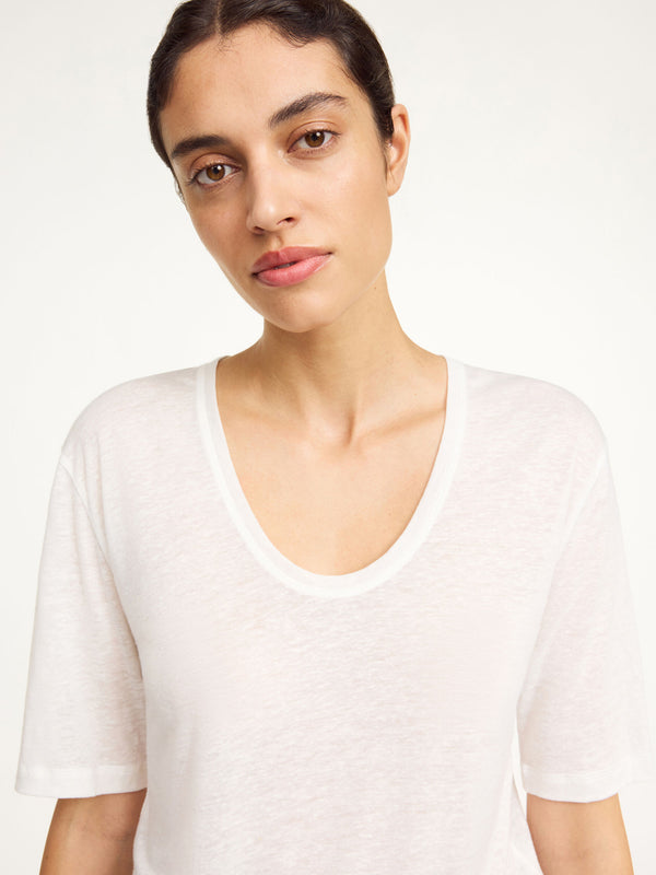 Amaringa T-shirt: Soft White