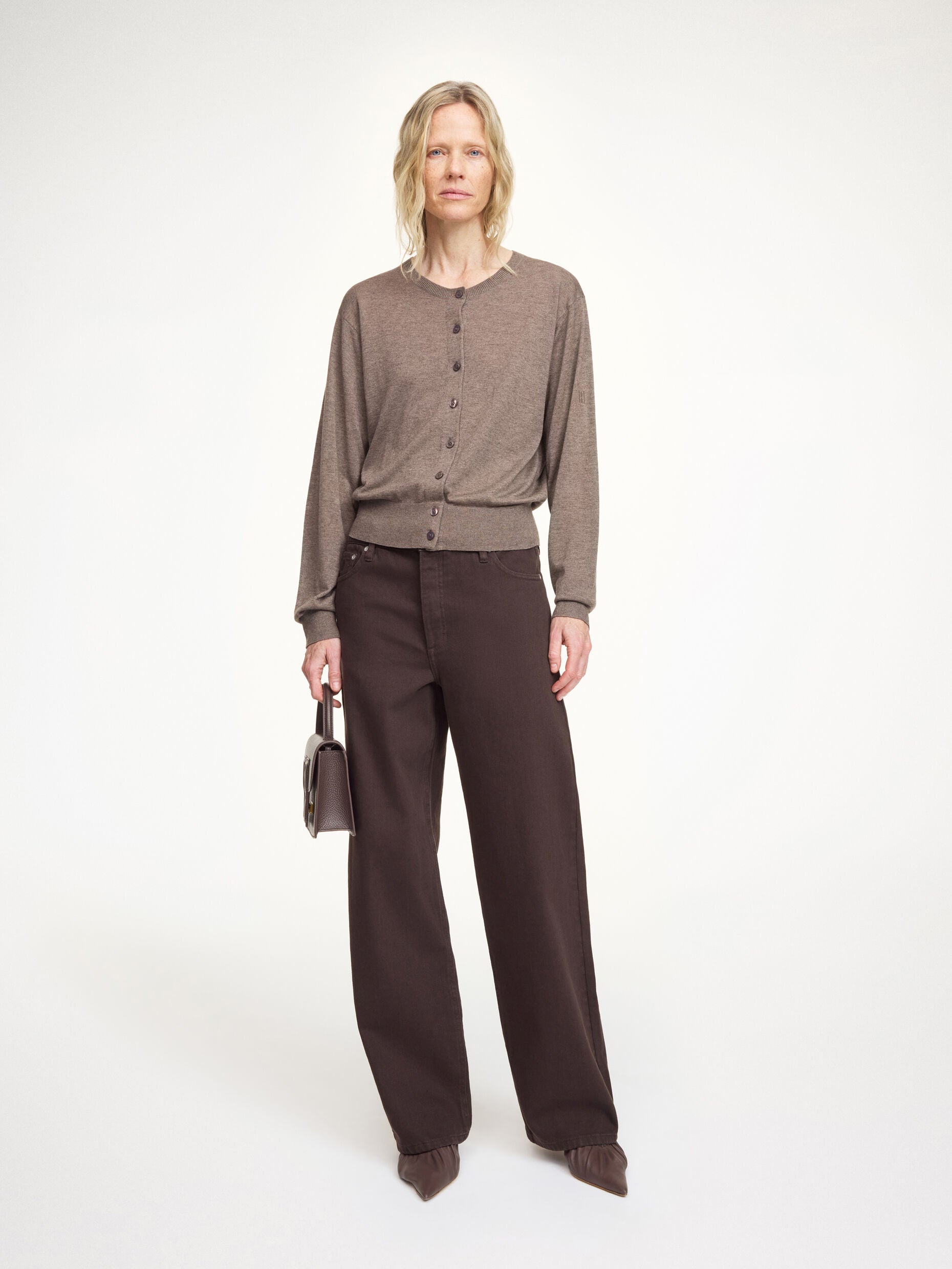 Montie cardigan: choco