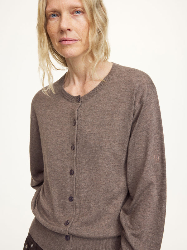 Montie cardigan: choco