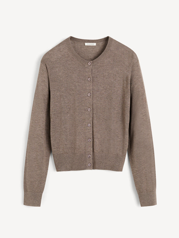 Montie cardigan: choco
