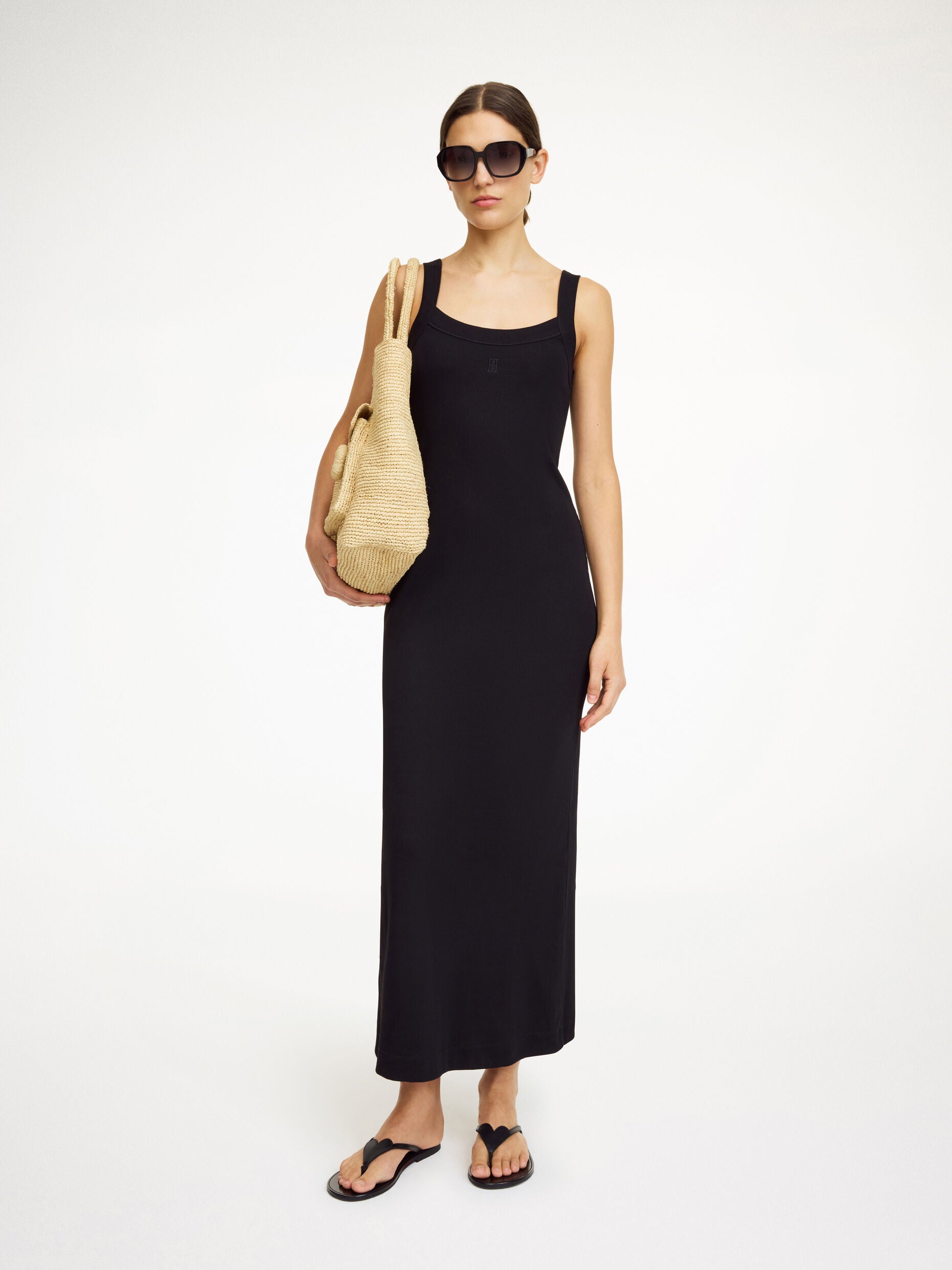 Lio maxi dress: Black