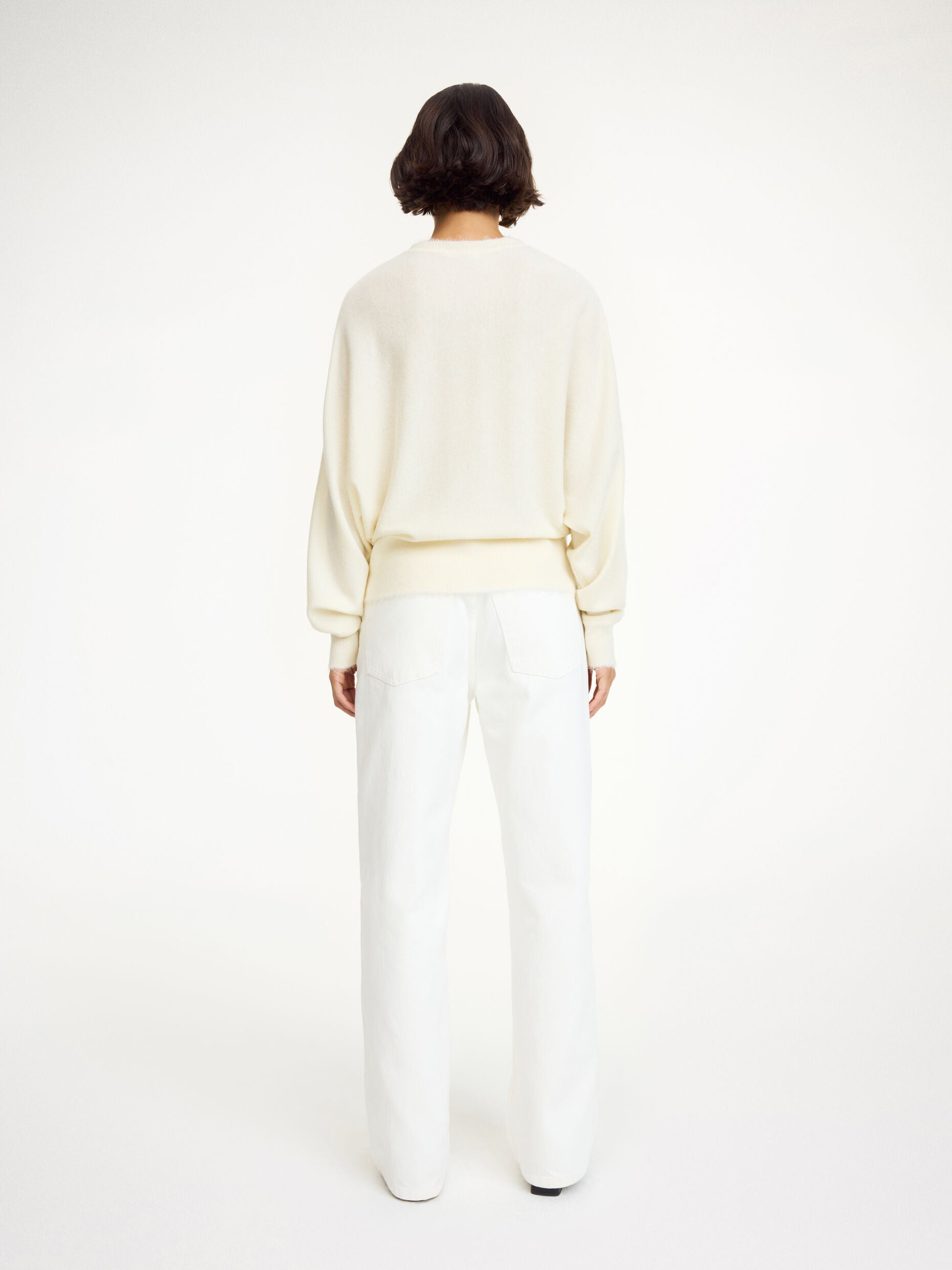 SAO WOOL CARDIGAN: SOFT WHITE