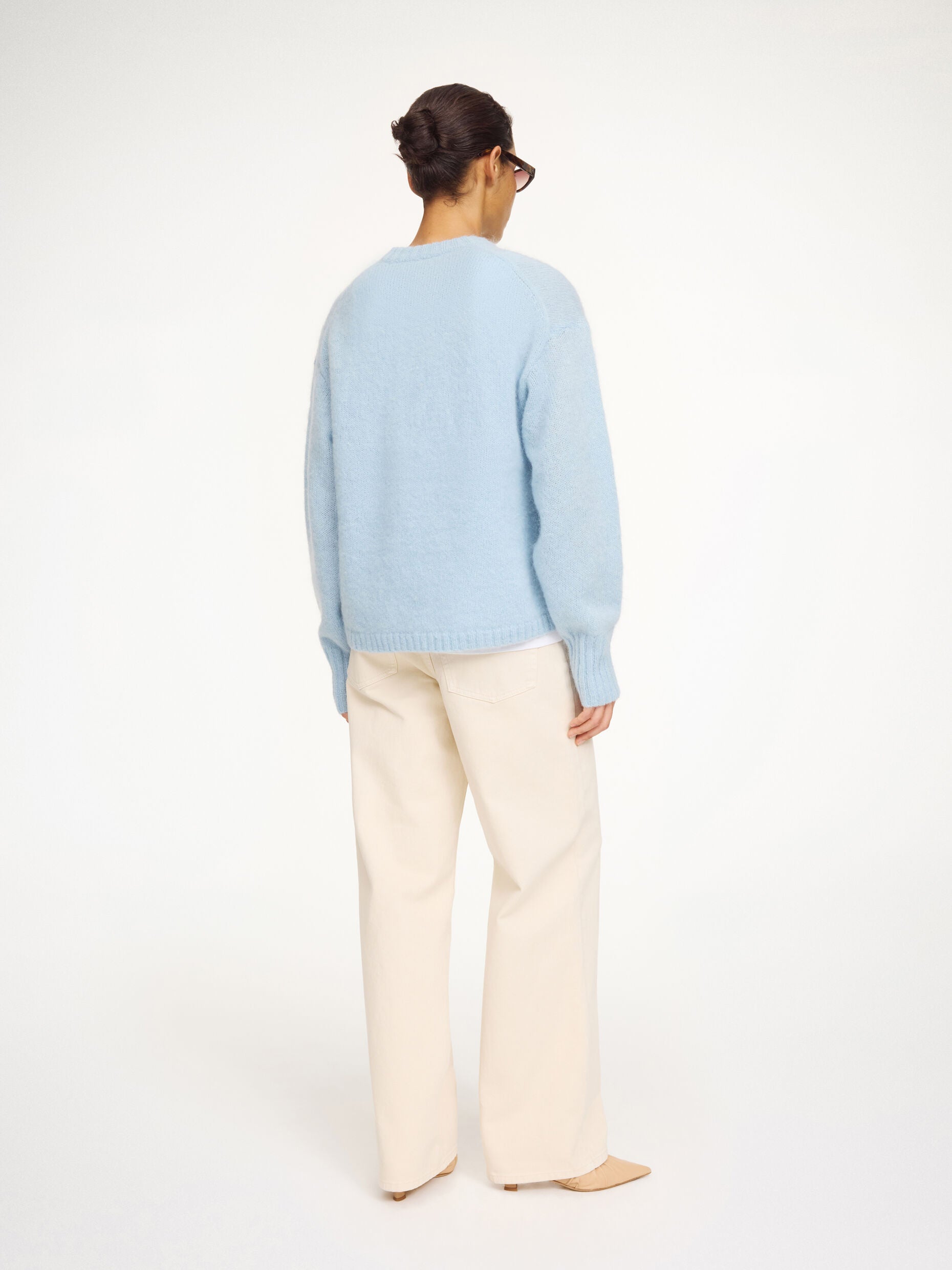 Brie sweater: Dream Blue