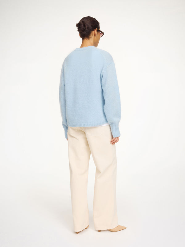 Brie sweater: Dream Blue