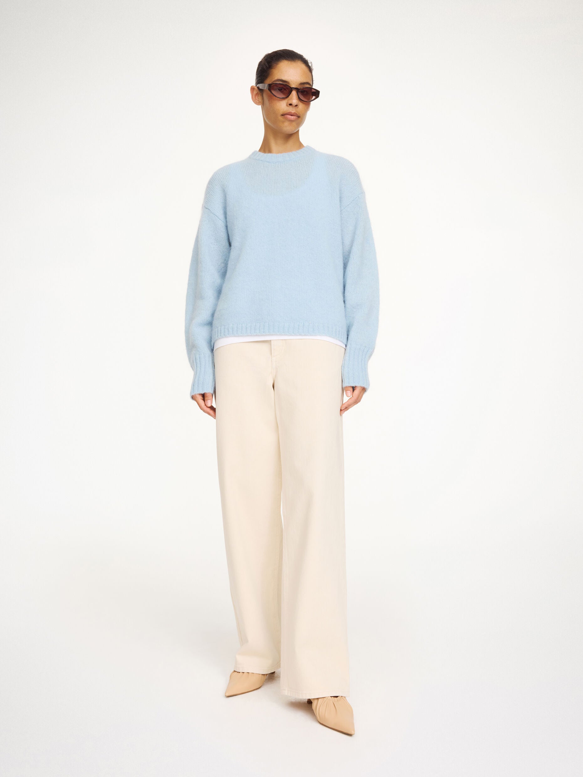 Brie sweater: Dream Blue