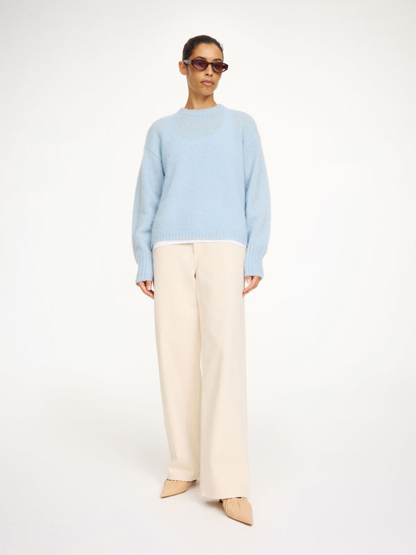 Brie sweater: Dream Blue