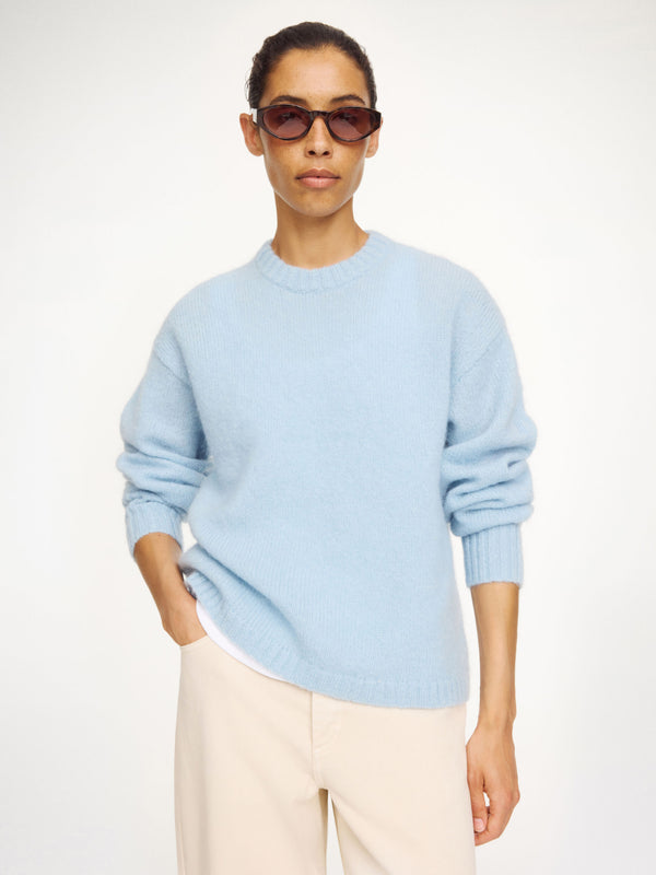 Brie sweater: Dream Blue