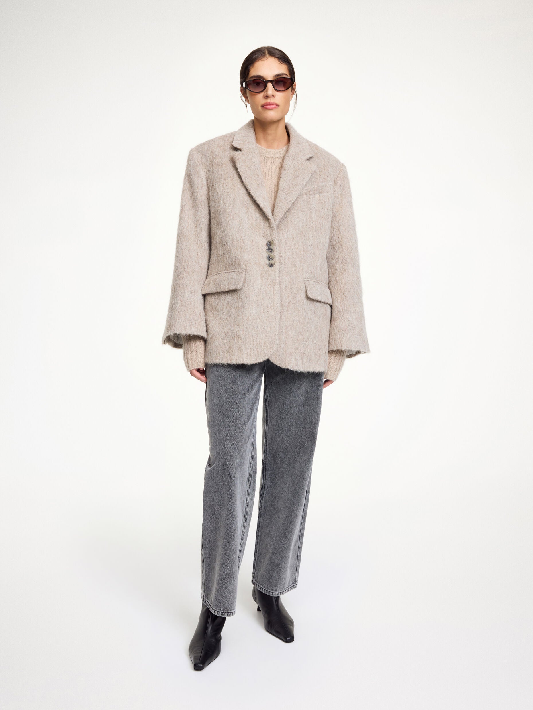 Biena single-breasted blazer