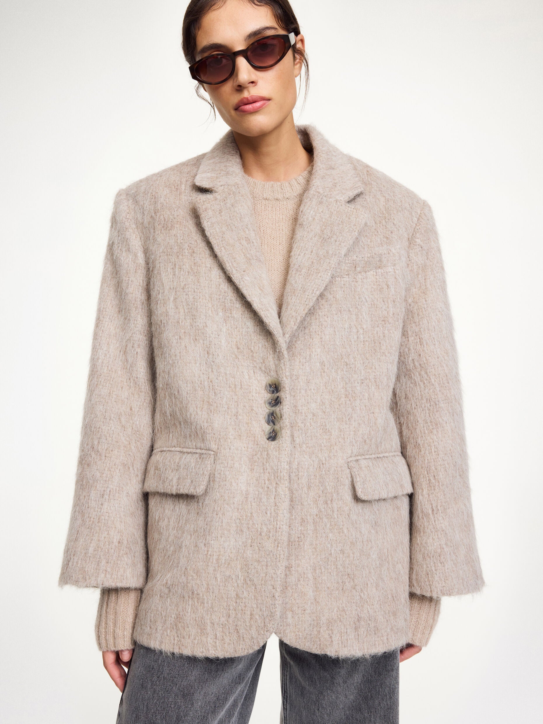 Biena single-breasted blazer