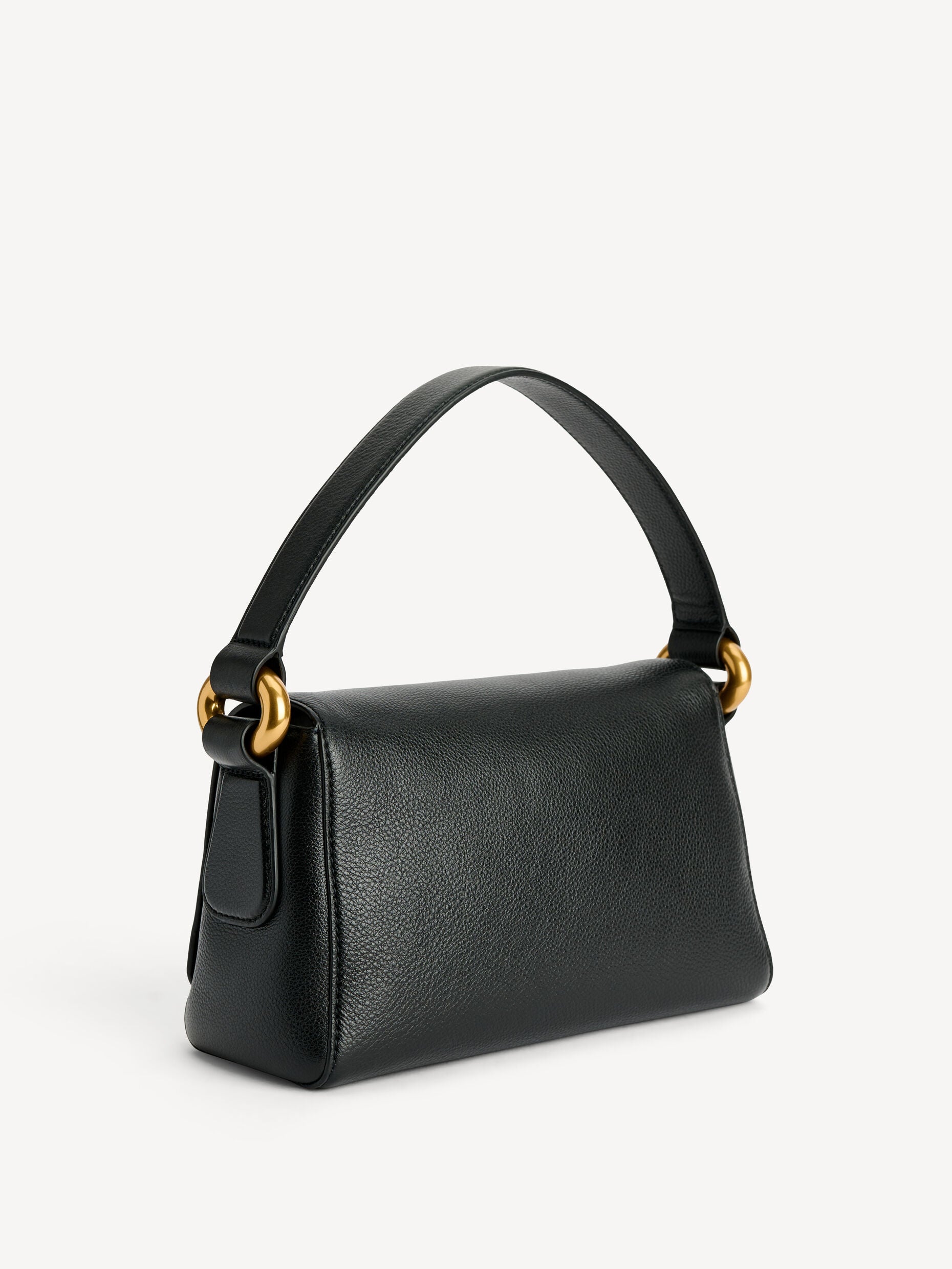 Lellie leather bag: black