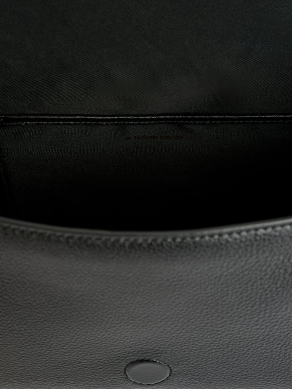 Lellie leather bag: black