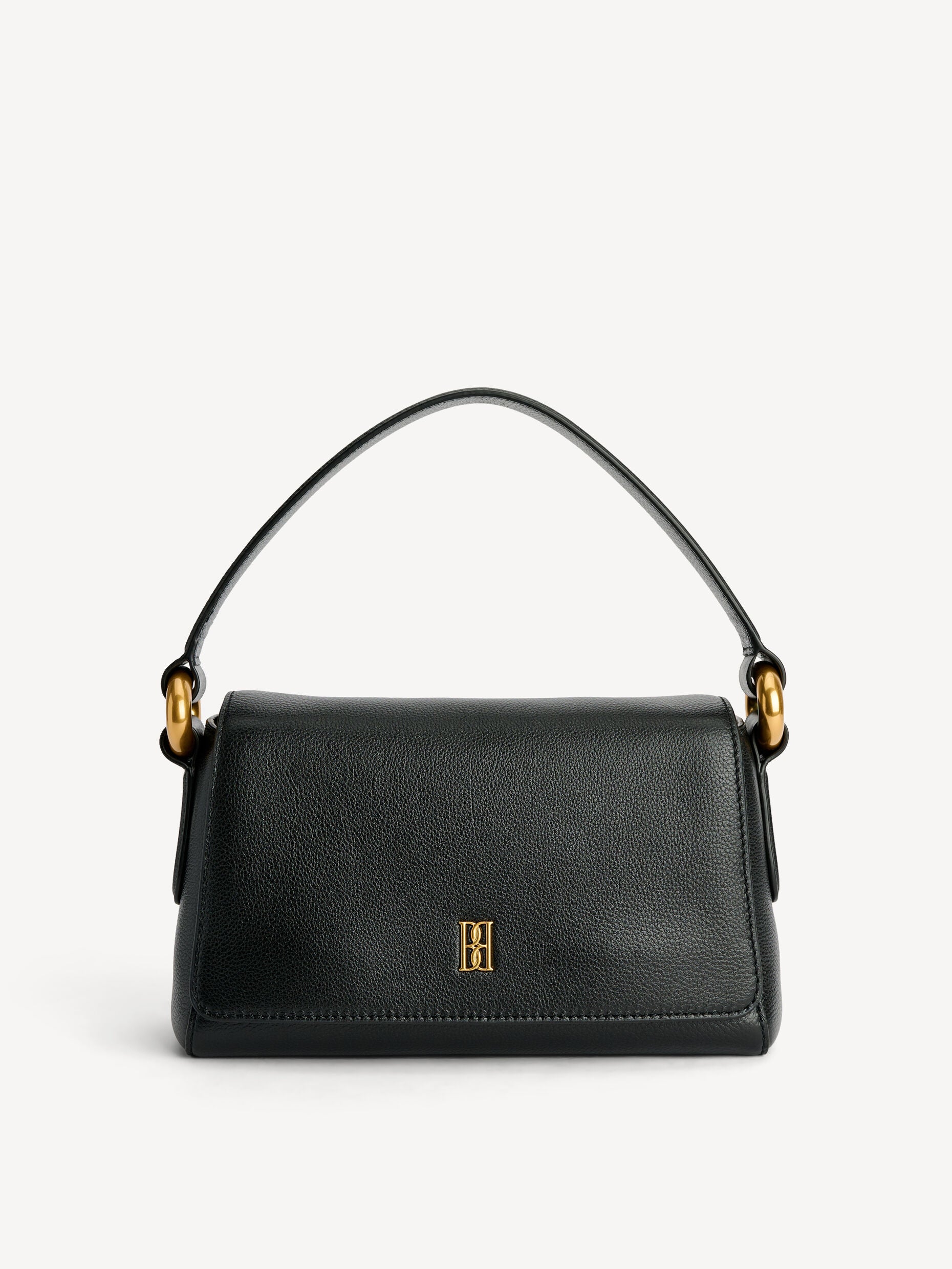 Lellie leather bag: black