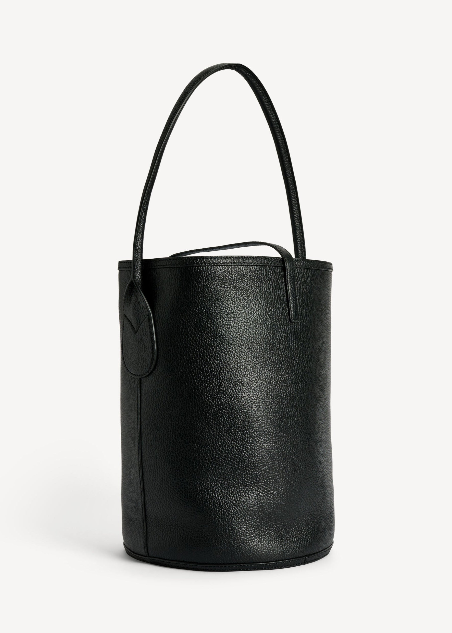 MARYLLON GRAINY BUCKET BAG: LARGE