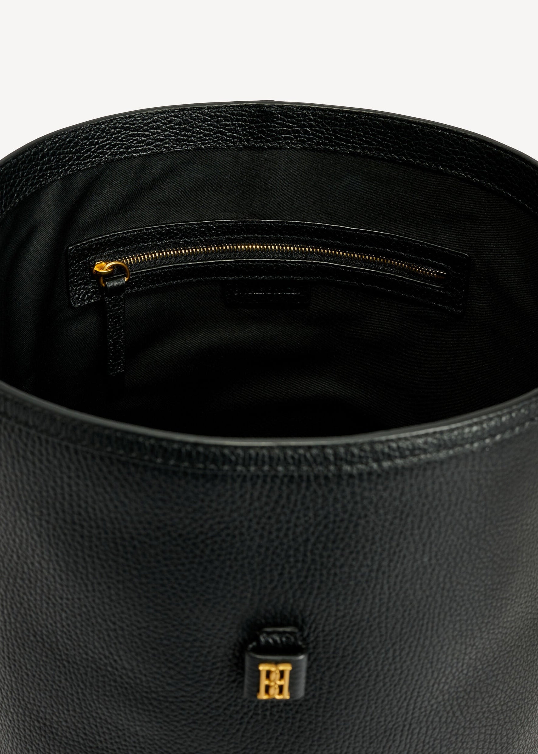 MARYLLON GRAINY BUCKET BAG: LARGE