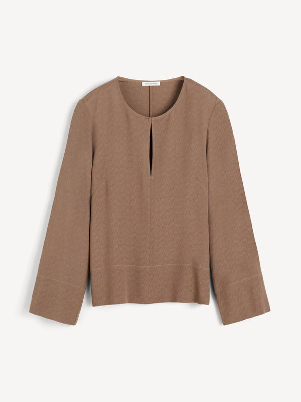 Malukka blouse: Chocolate Chip