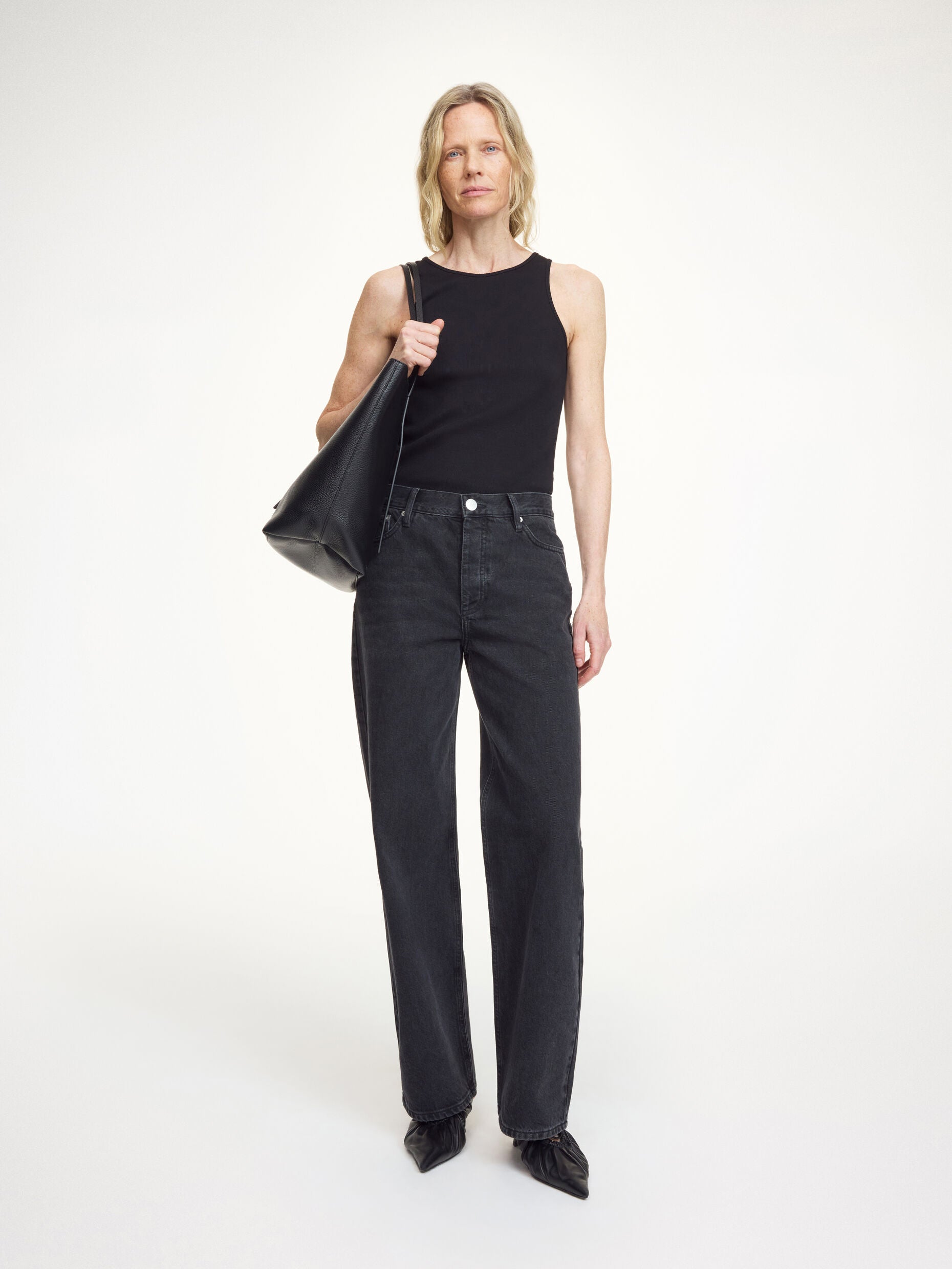 Vinola organic cotton jeans: Black
