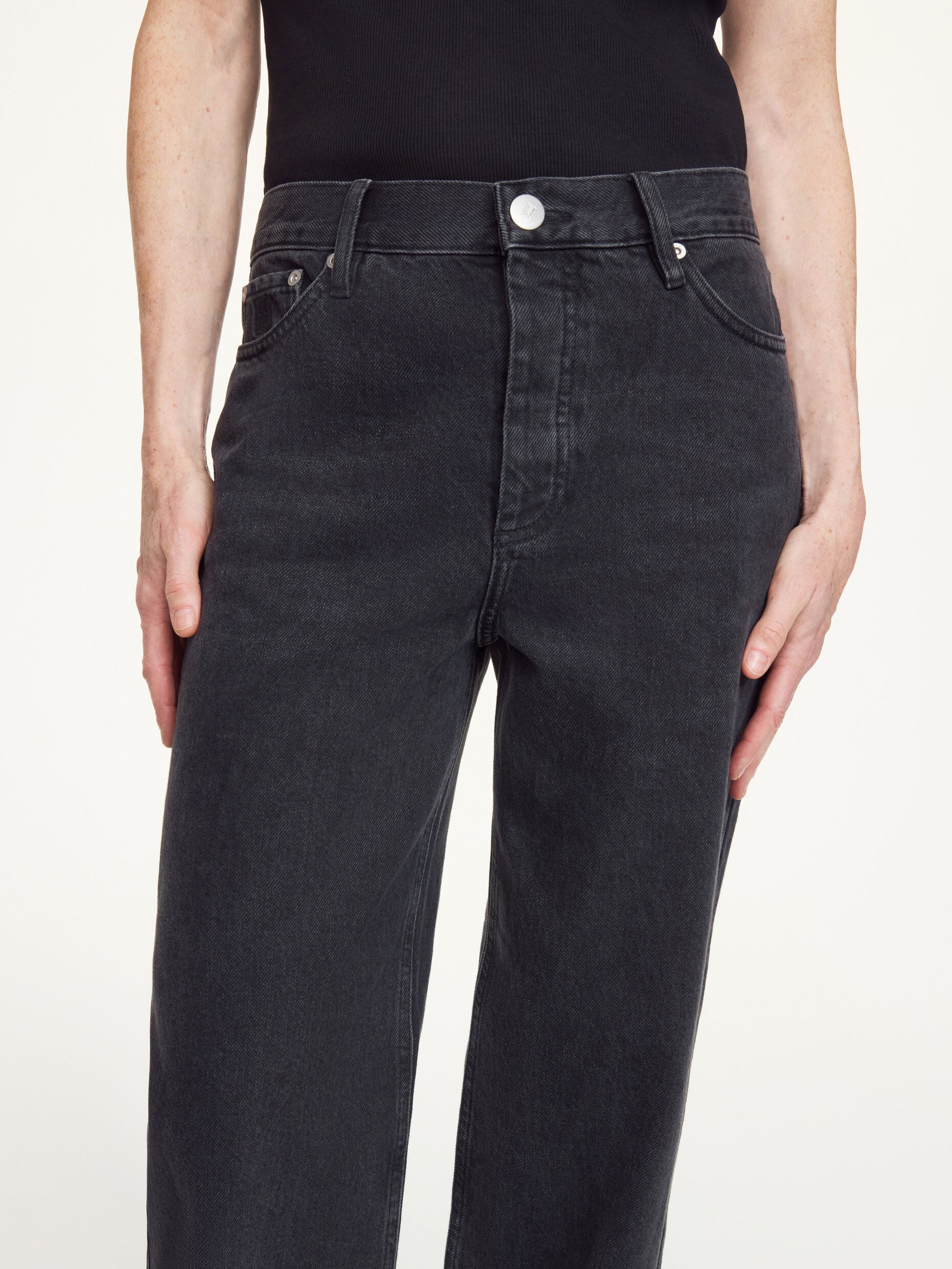 Vinola organic cotton jeans: Black