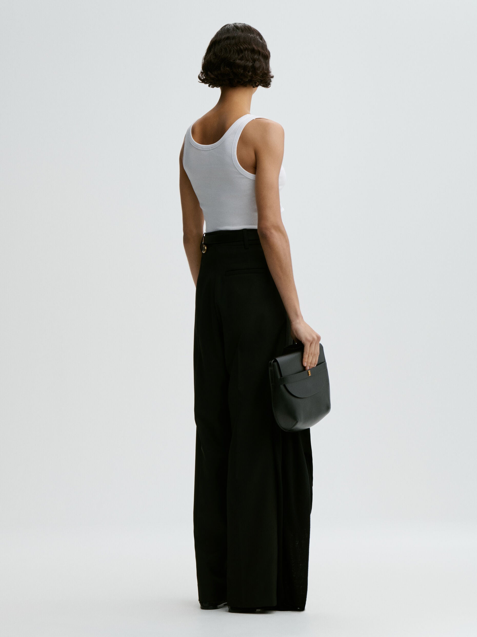 Dali organic cotton tank top: White