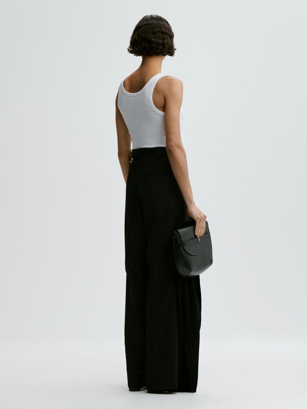 Dali organic cotton tank top: White