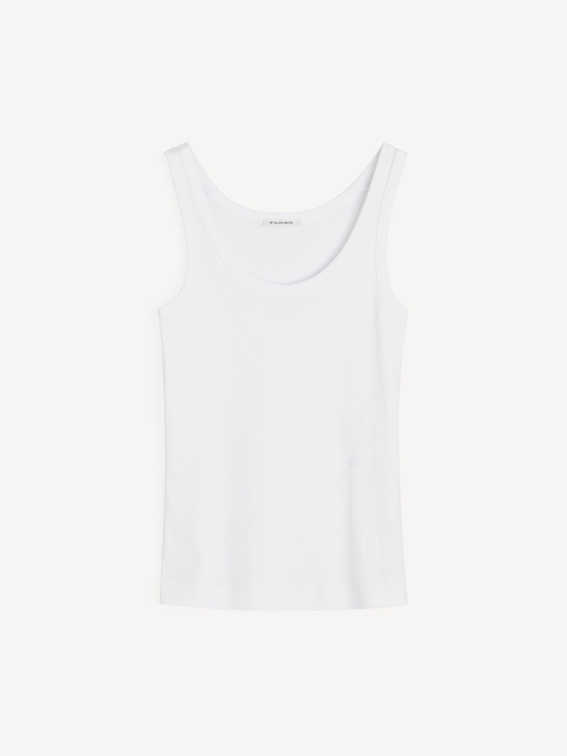 Dali organic cotton tank top: White