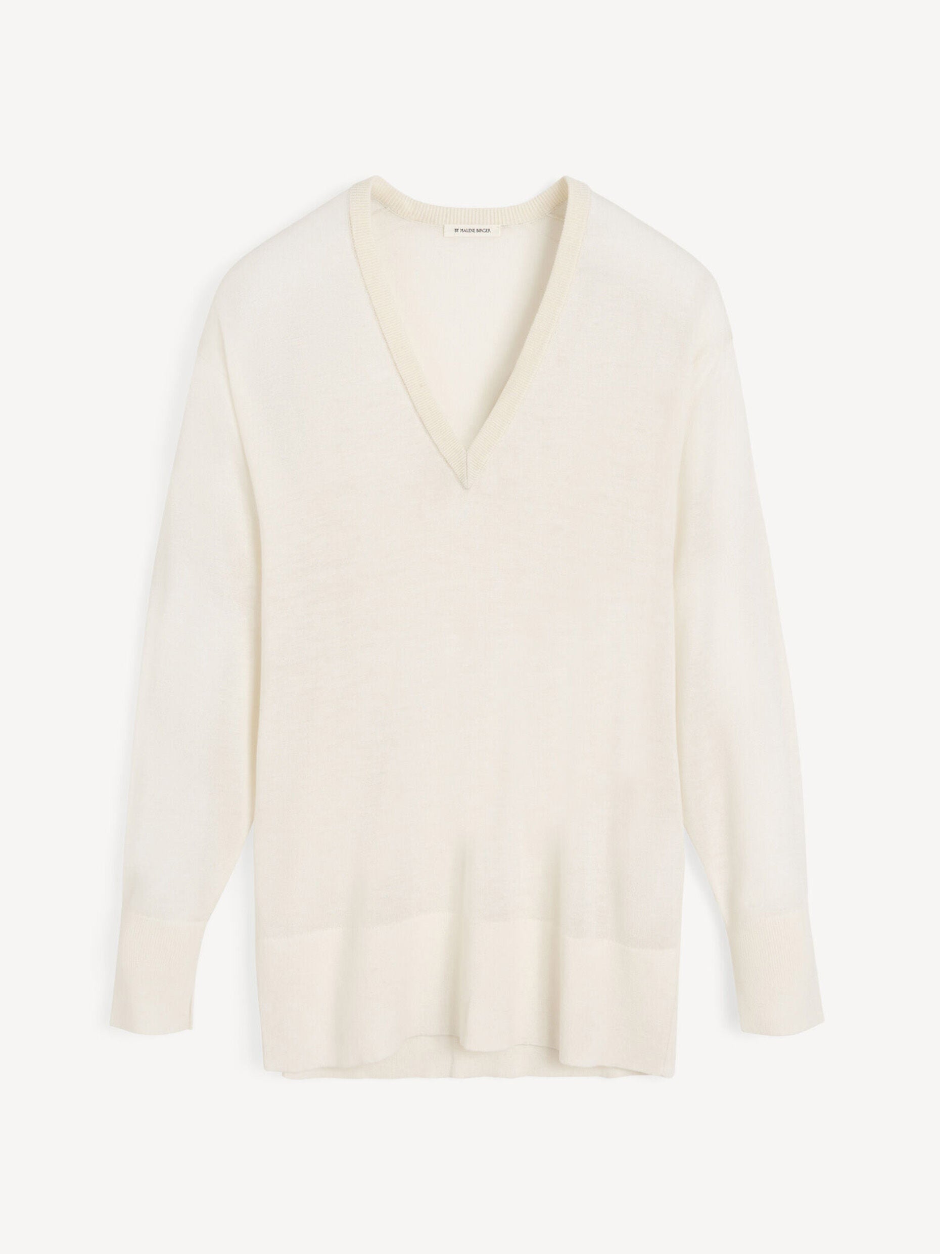 Derya sweater: Soft White