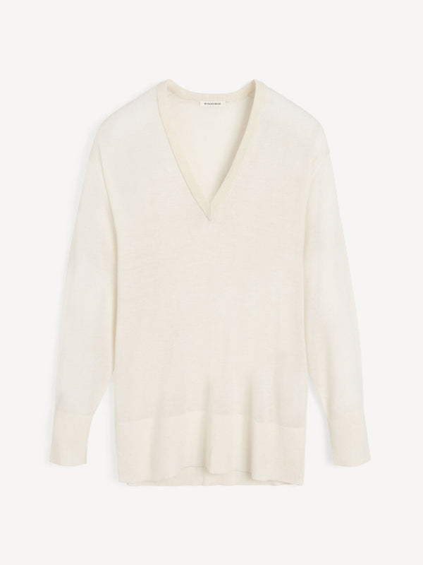 Derya sweater: Soft White