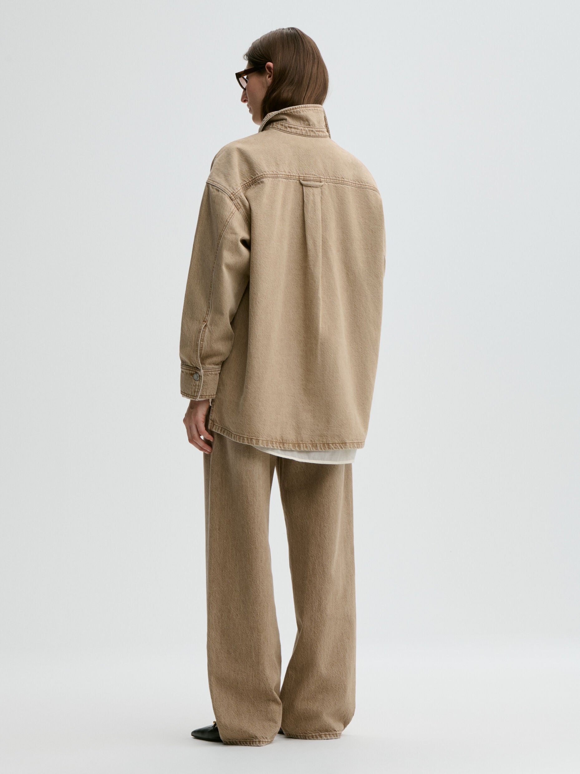 Vinola organic cotton jeans: toasted coconut