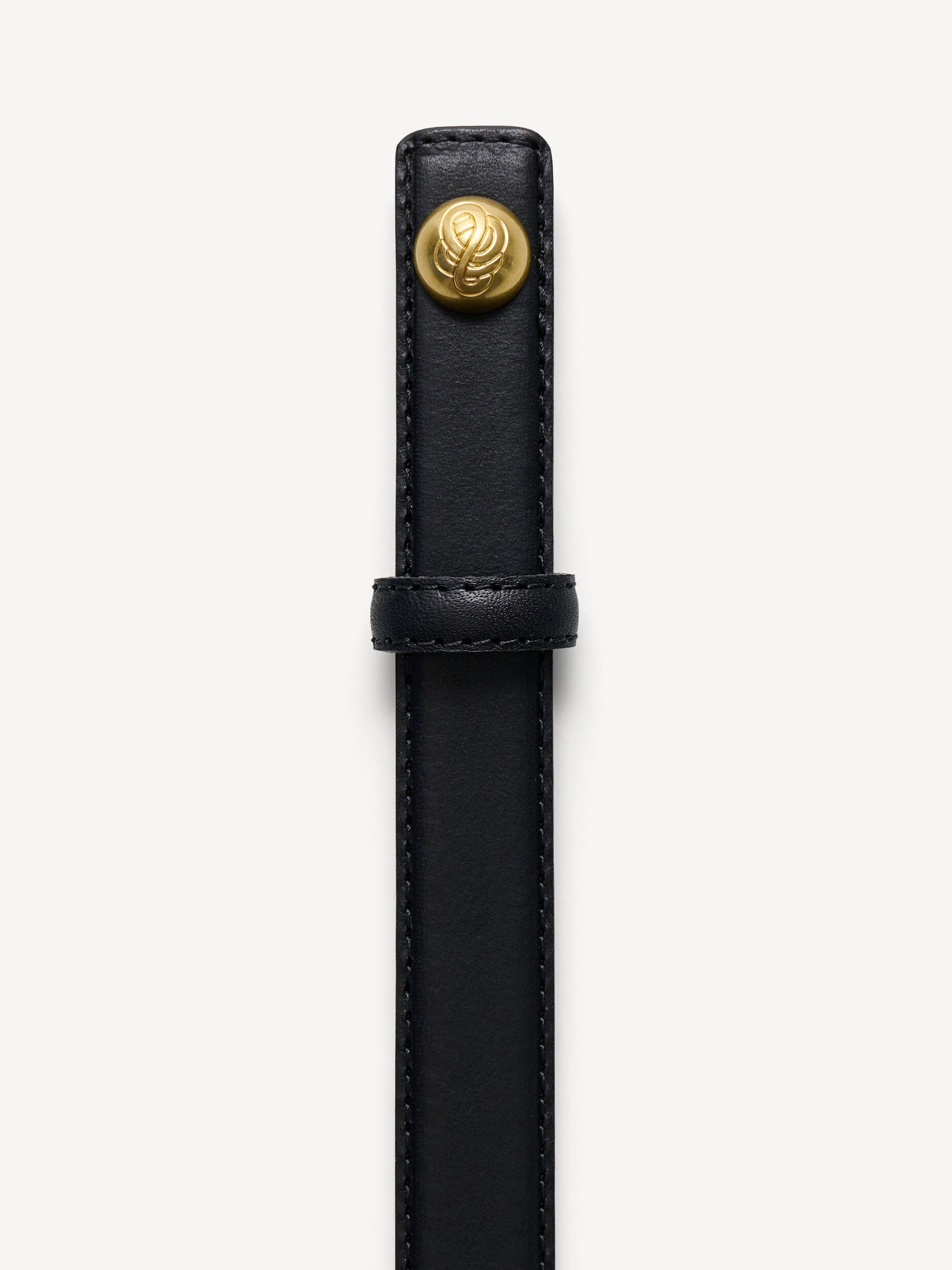 Freya leather belt: Black
