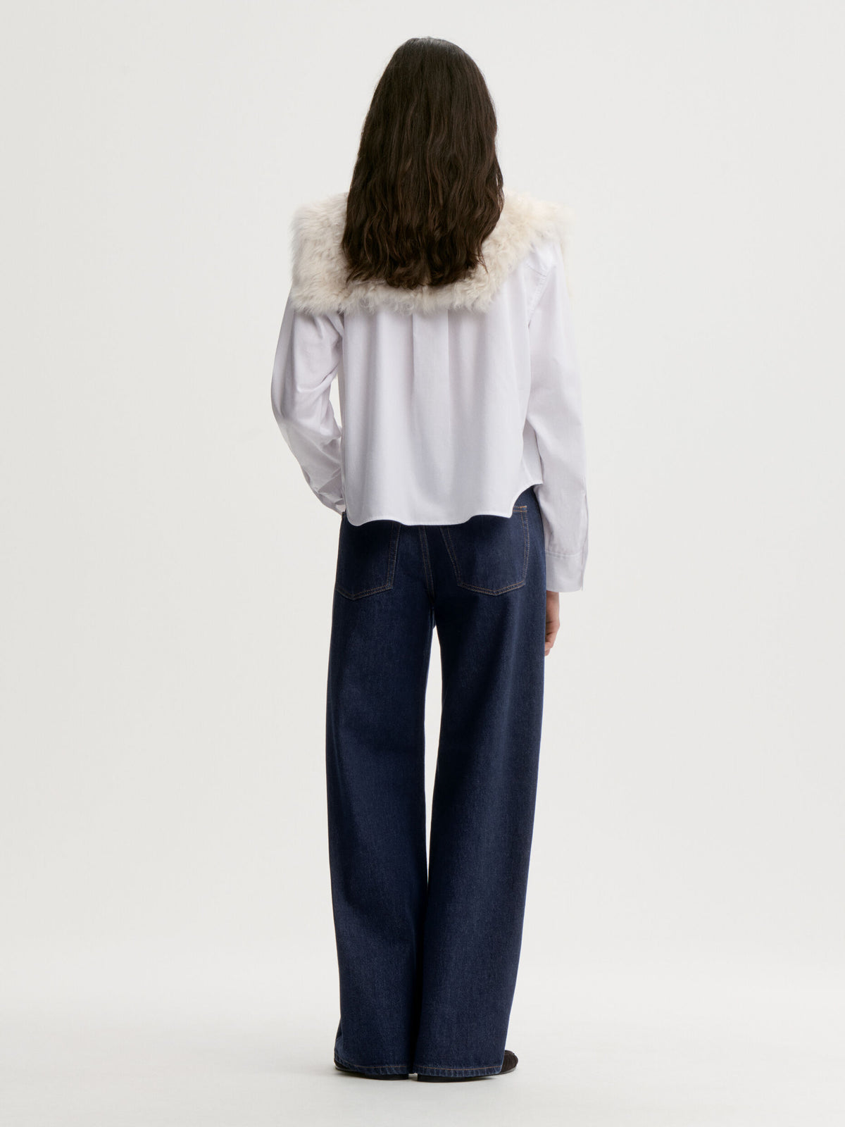 Vinola Organic Cotton Jeans: Dark Blue Rinsed