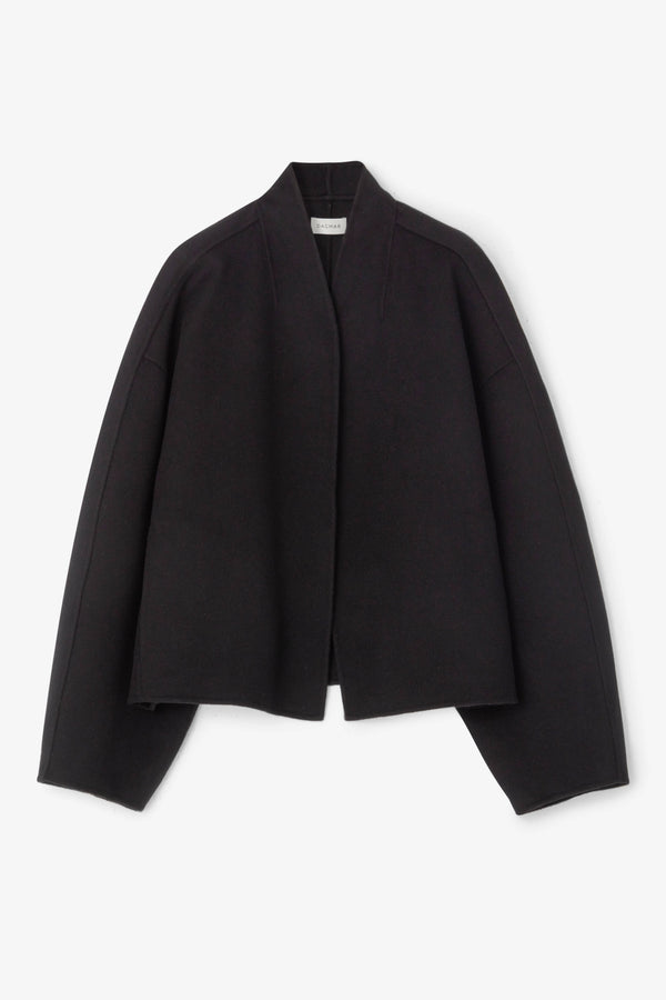 Short doublé jacket: black