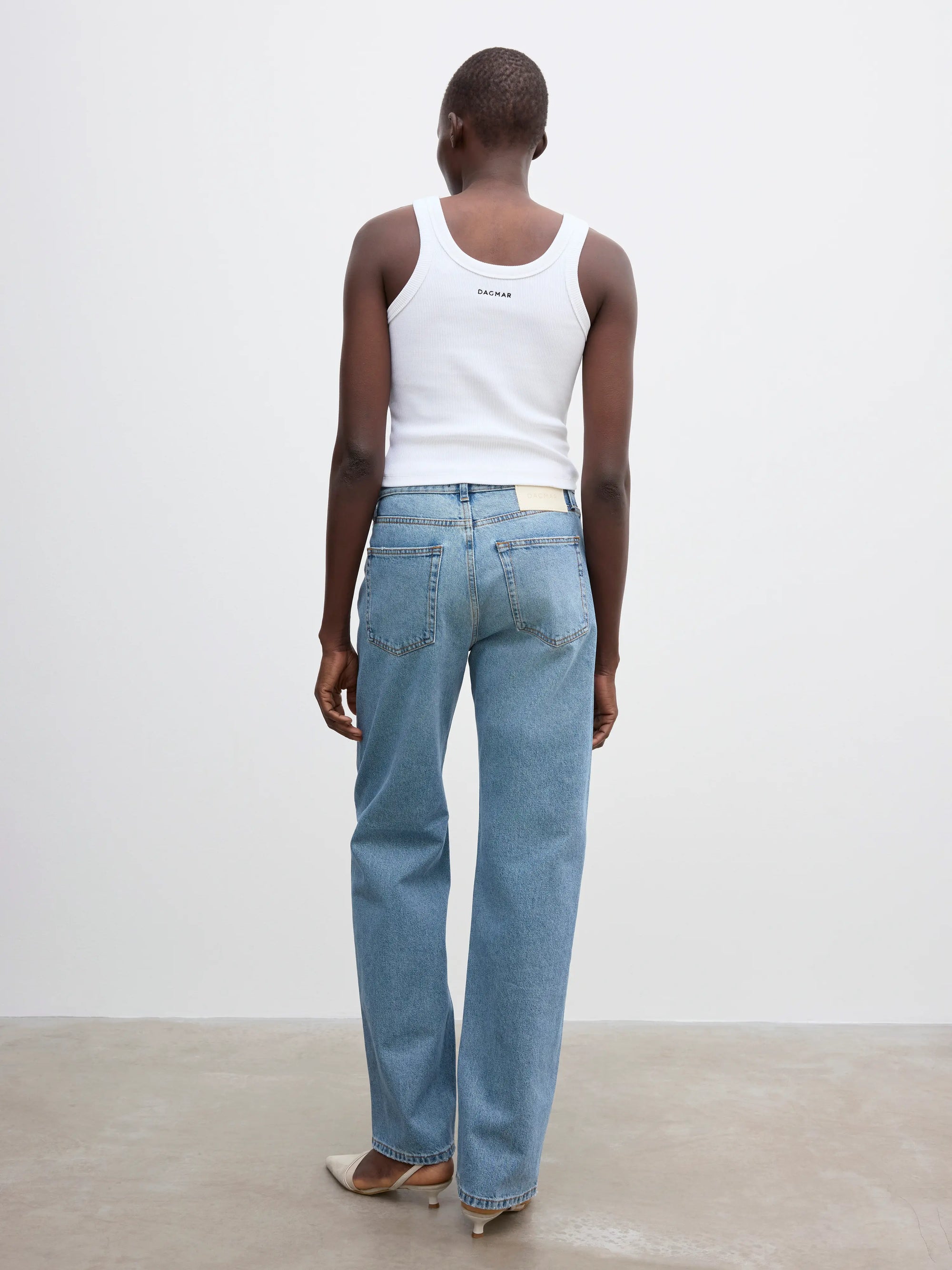 Loose Fit Denim: Light Blue