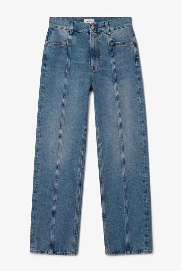 Loose Fit Denim: Light Blue