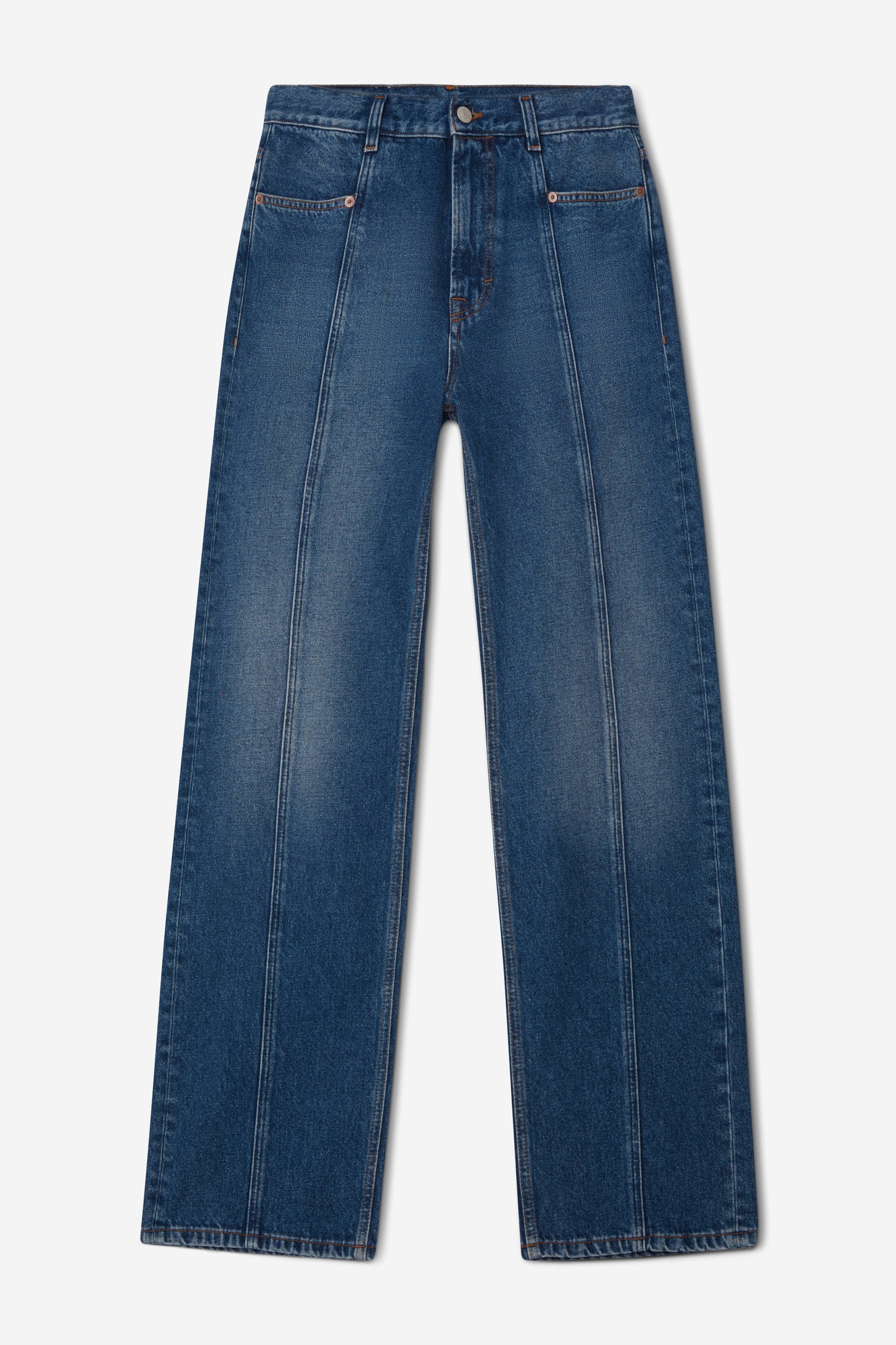 Loose Fit Denim: Dark Blue