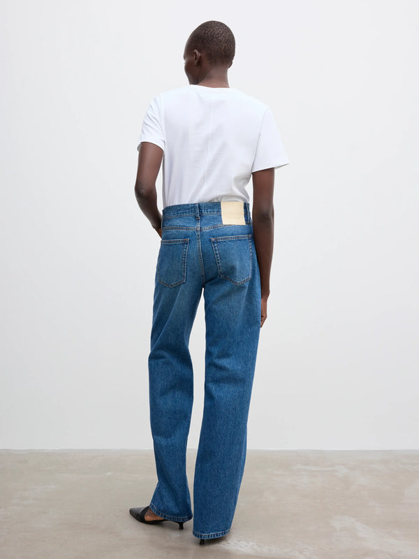 Loose Fit Denim: Dark Blue