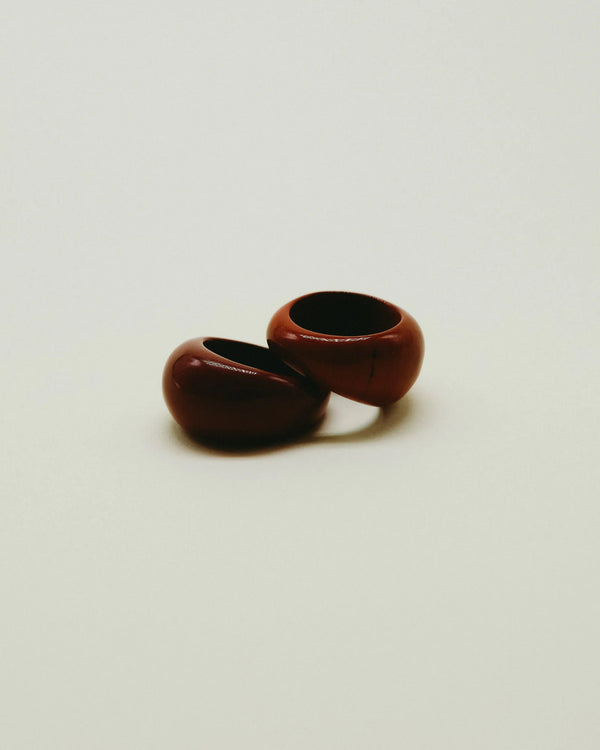 Mineral Ring: Red Agate