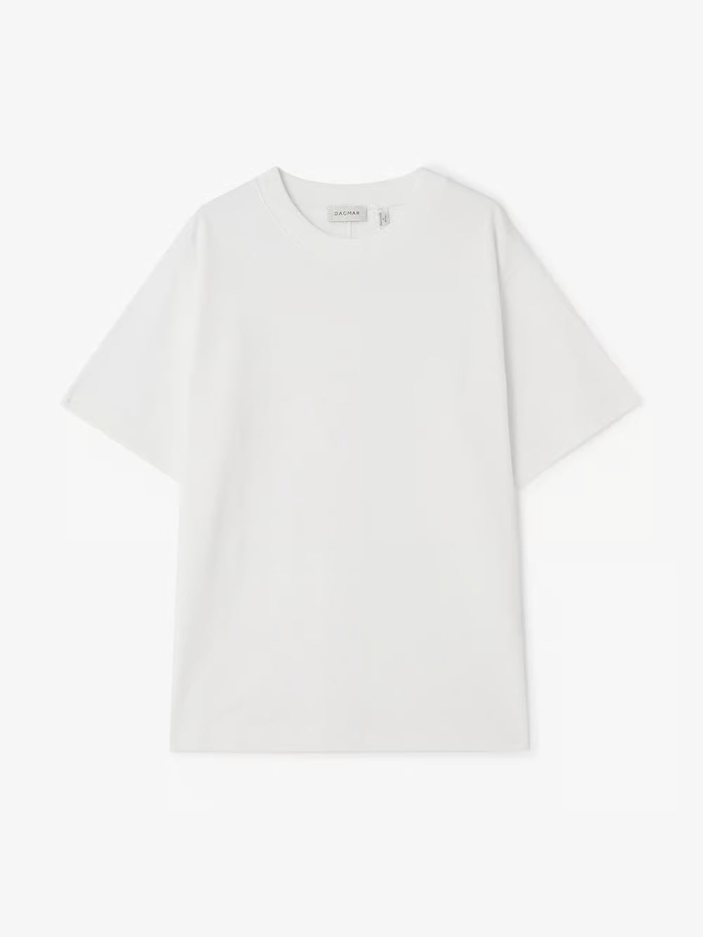 Cotton tee: white