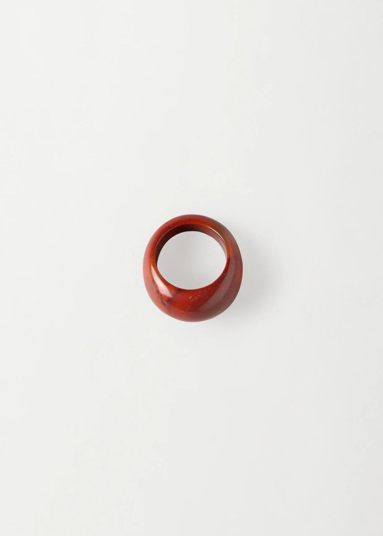 Mineral Ring: Red Agate
