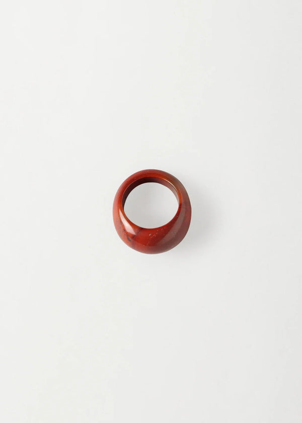 Mineral Ring: Red Agate
