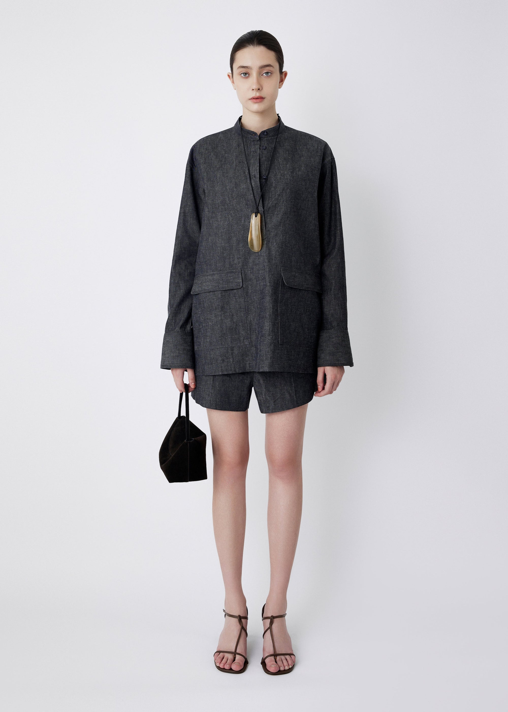 LUKA SHORTS: INDIGO
