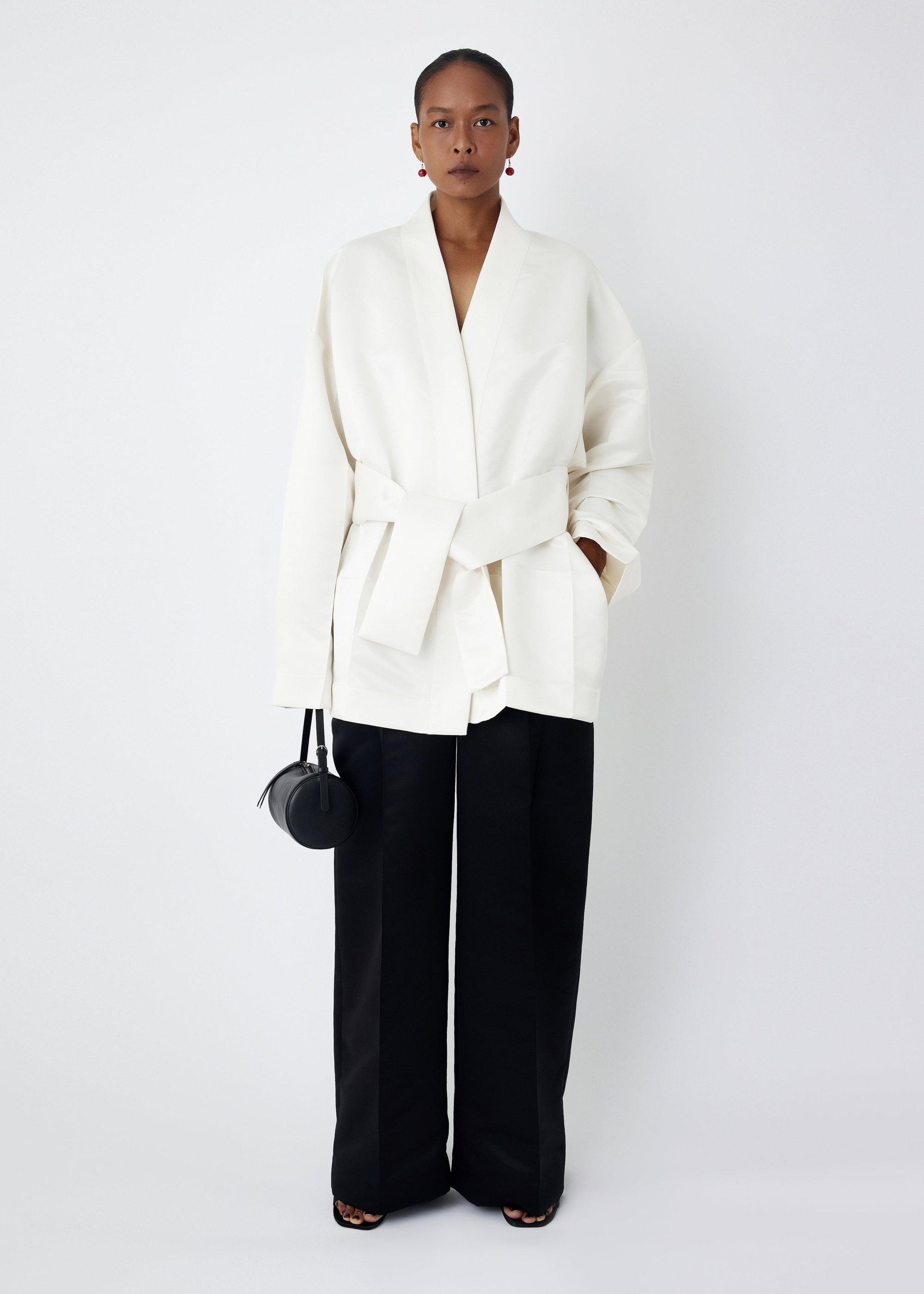 KAZUMI JACKET: CREAM