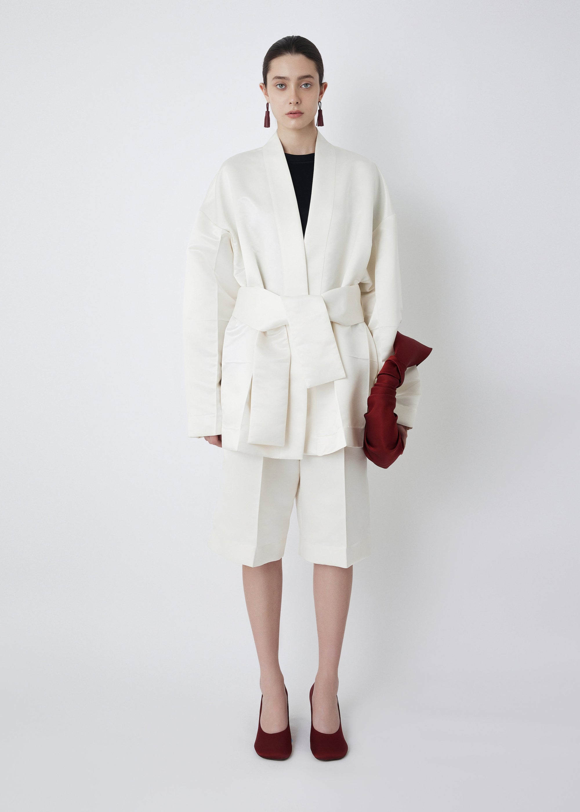 KAZUMI JACKET: CREAM