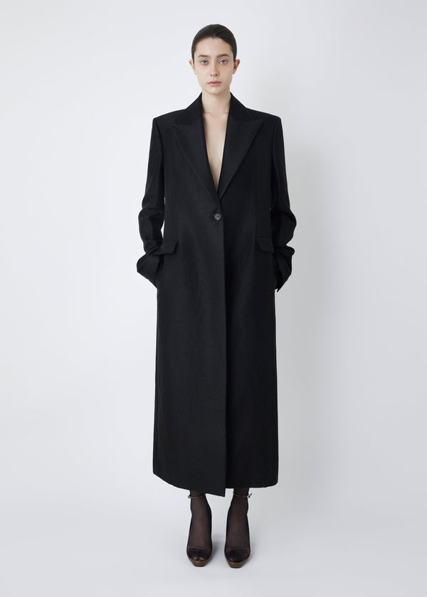 KIRI COAT: BLACK