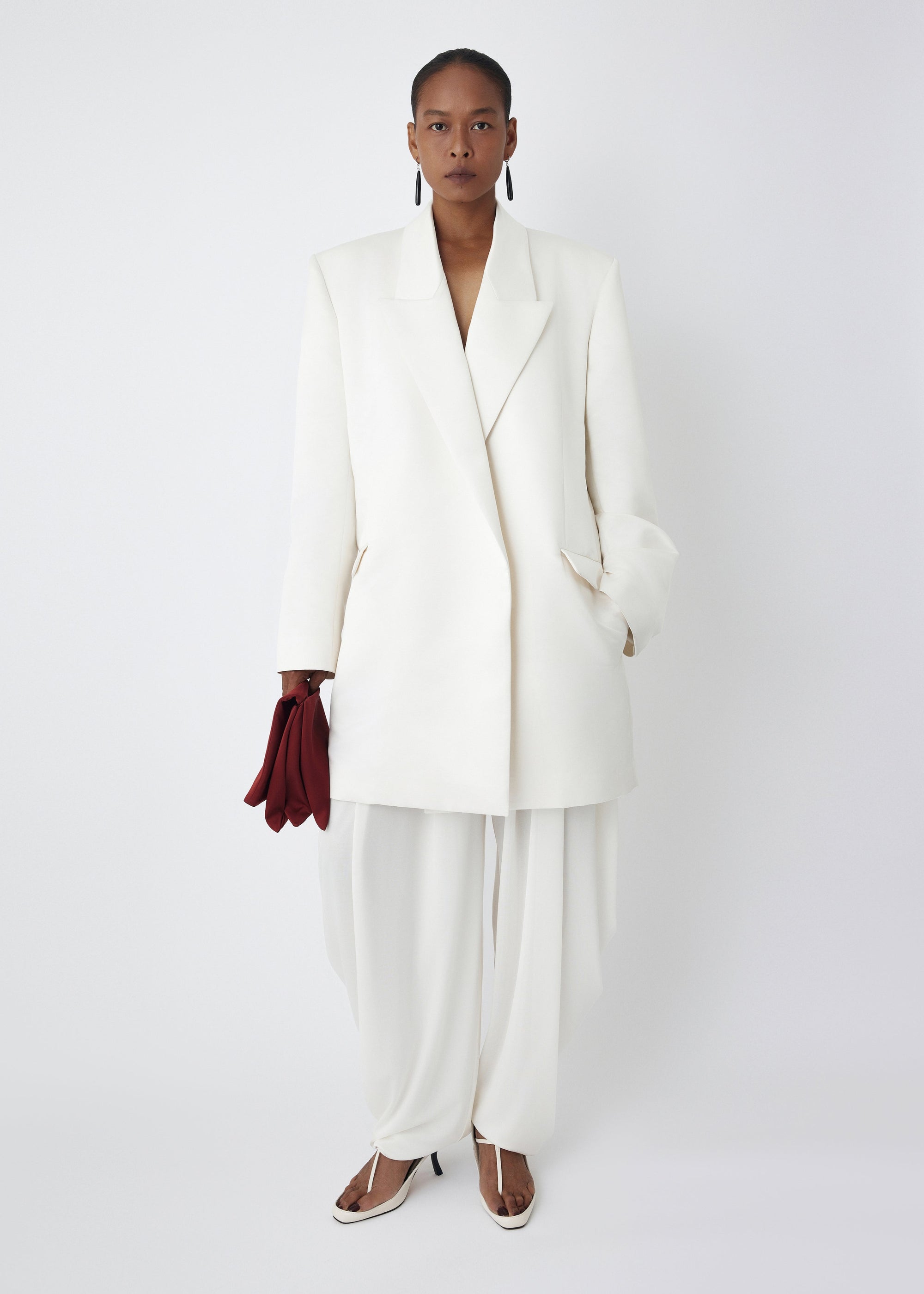 OKINA COAT: CREAM