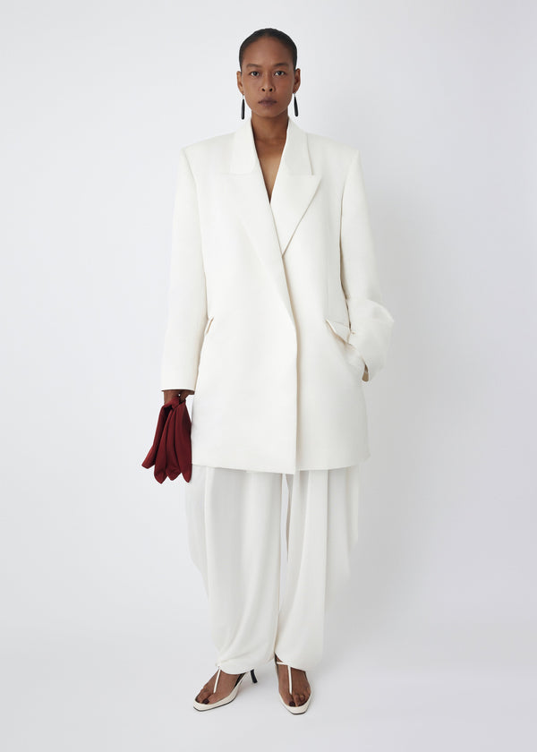 OKINA COAT: CREAM