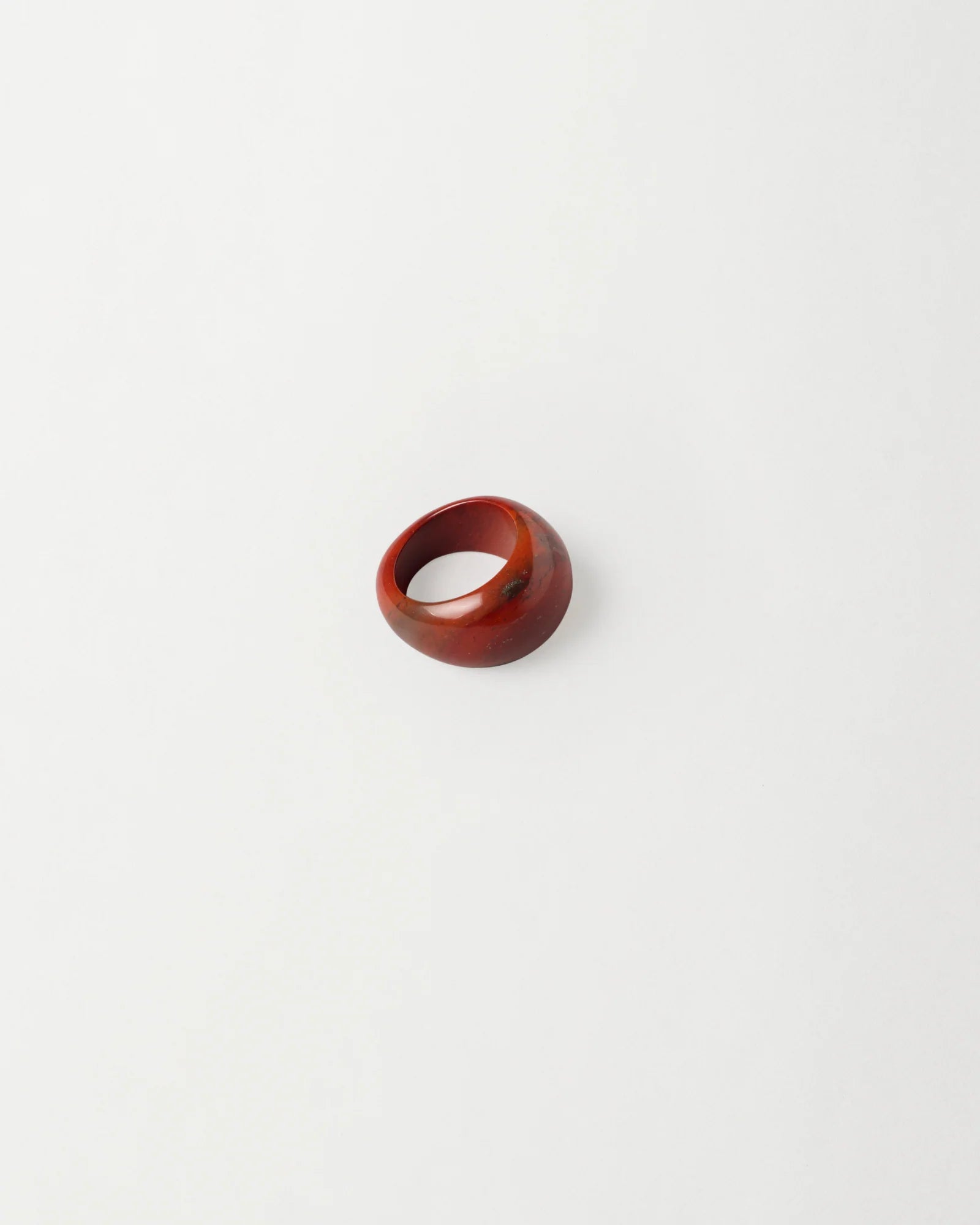 Mineral Ring: Red Agate