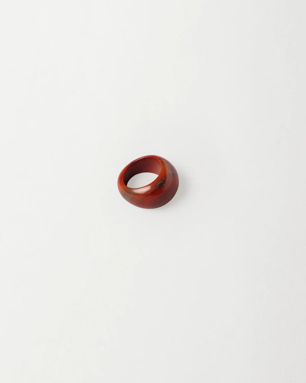 Mineral Ring: Red Agate