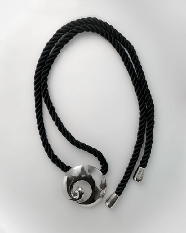 Spiral Belt: Silver