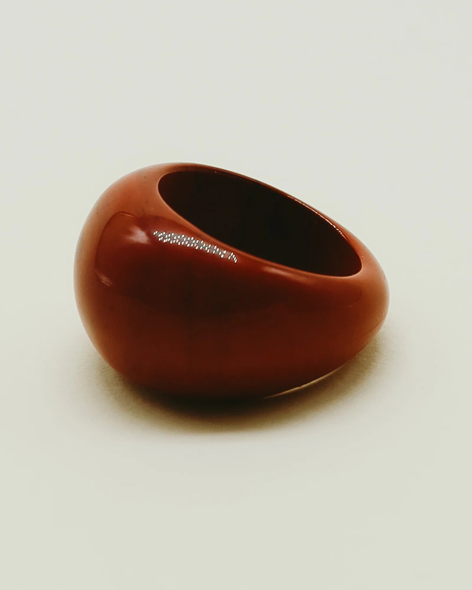 Mineral Ring: Red Agate