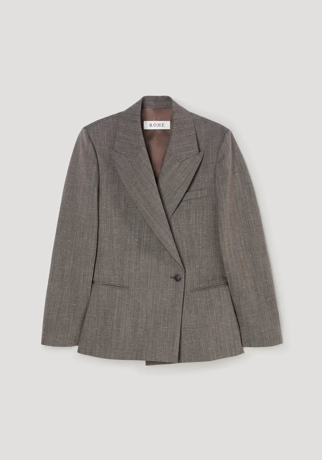 hourglass shaped blazer: earth slub